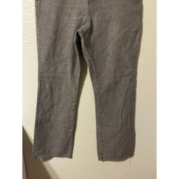 Liz Claiborne Tabitha Gray & Black Jeans - Women's Size 10 - Picture 4 of 7